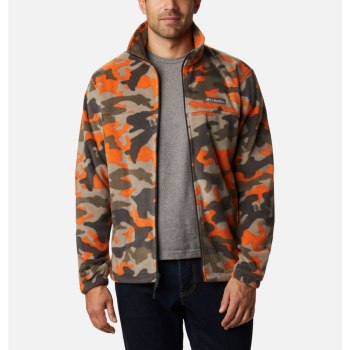 Columbia Muške Jakne - Steens Mountain Printed Fleece Maskirne | QFRS-73416